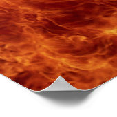 Feuerdämpferposter Poster (Ecke)