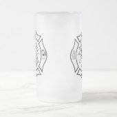 Feuerdep-Tasse Mattglas Bierglas (Mittel)