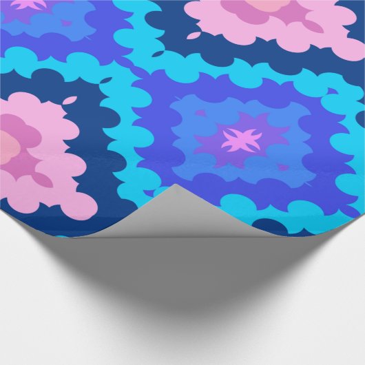 Feuerdiamant Geschenkpapier (Ecke)