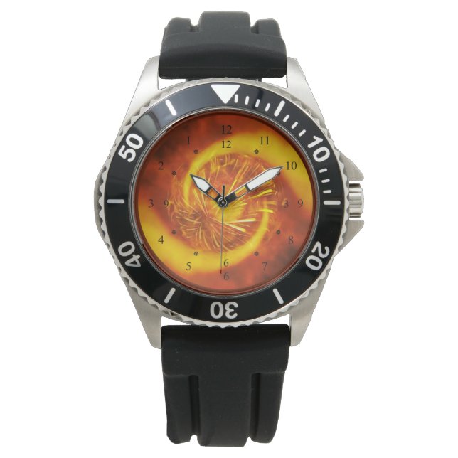 Feuerdiamant V2~Time Machine Watch~einzigartiges D Armbanduhr (Vorderseite)