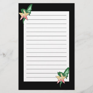 Feuerdrache Briefpapier