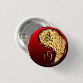 Feuerdrache Button (Vorne & Hinten)