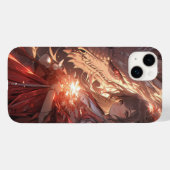 Feuerdrache Case-Mate iPhone Hülle (Rückseite (Horizontal))