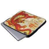 Feuerdrache Elektronik-Bag Laptopschutzhülle (Vorne Knopf)