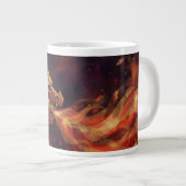 Feuerdrache Jumbo-Tasse (Vorderseite Rechts)