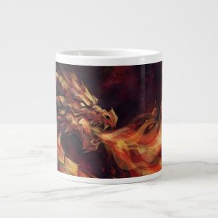 Feuerdrache Jumbo-Tasse