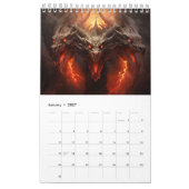 Feuerdrache-Kalender 2027 Kalender (Jan 2027)