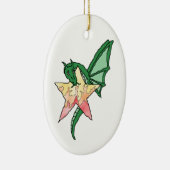 Feuerdrache Keramikornament (Rechts)