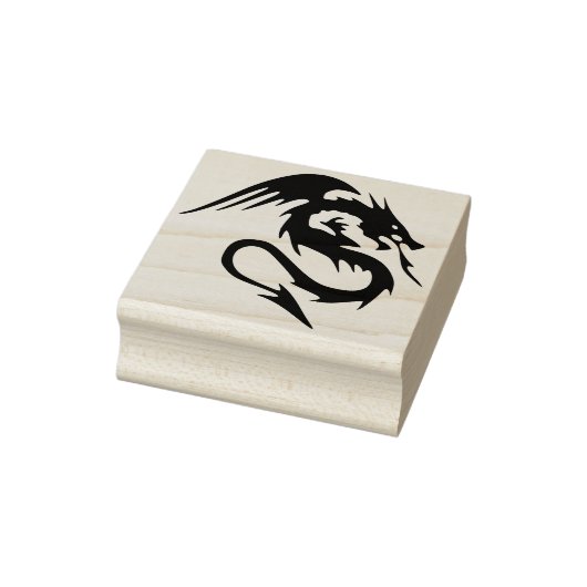 Feuerdrache Kunststempel Gummistempel (Stempel)
