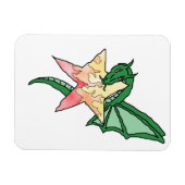 Feuerdrache Magnet (Horizontal)