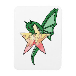 Feuerdrache Magnet