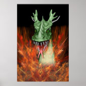 Feuerdrache Poster (Vorne)