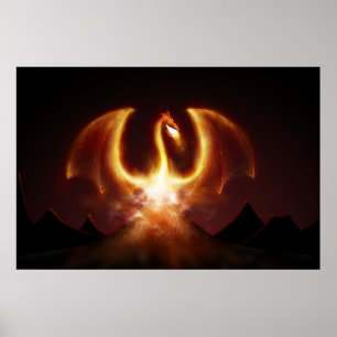 Feuerdrache Poster