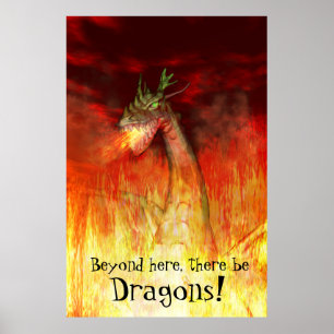 Feuerdrache Poster