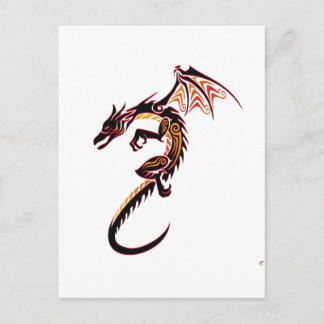 Feuerdrache Postkarte