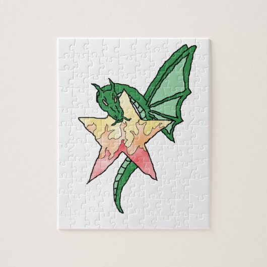 Feuerdrache Puzzle (Vertikal)