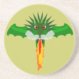Feuerdrache Sandstein Untersetzer