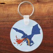Feuerdrache Schlüsselanhänger (Vorderseite)
