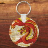 Feuerdrache-Schlüsselanhänger Schlüsselanhänger (Vorderseite)