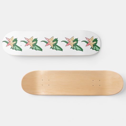 Feuerdrache Skateboard (Horizontal)