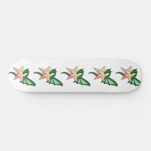 Feuerdrache Skateboard (Horizontal)