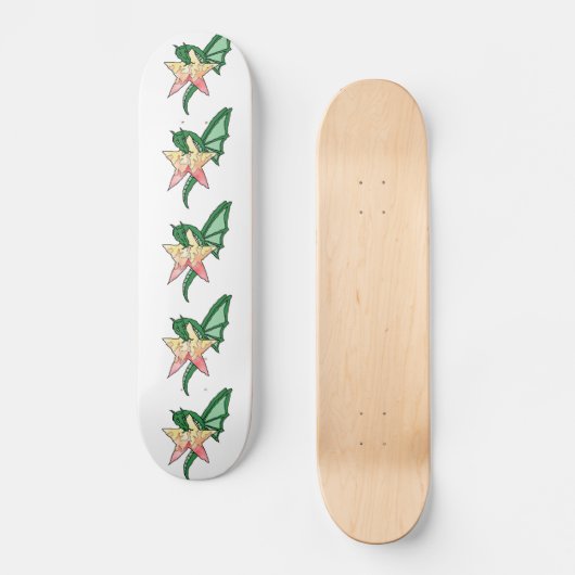 Feuerdrache Skateboard (Vorderseite)