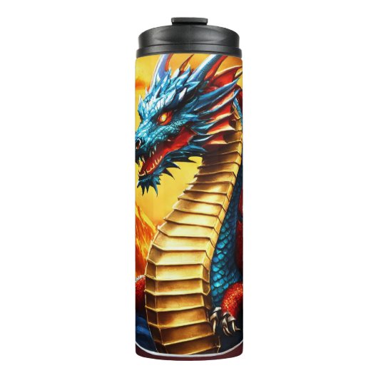 Feuerdrache Thermosbecher (Vorderseite)