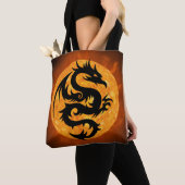 Feuerdrache-Tragetasche Tasche (Von Nahem)