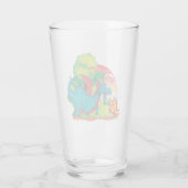 Feuerdrache-Trinkbehälter Glas (Rückseite)