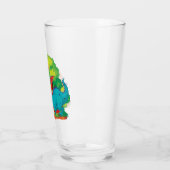 Feuerdrache-Trinkbehälter Glas (Links)