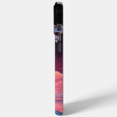 Feuerdrache unter dem Moon Moblie Back Case (Rückseite / Links)