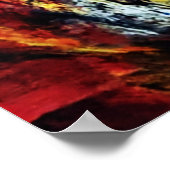 Feuerdrachenposter Poster (Ecke)