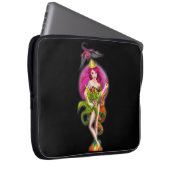 Feuerdrachenprinzessin Laptopschutzhülle (Vorne Rechts)