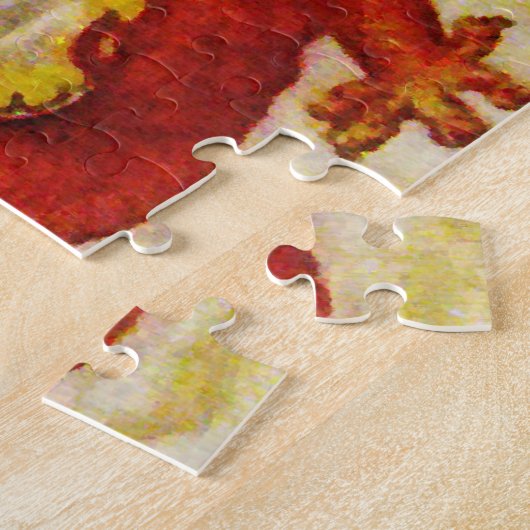 Feuerdrachenpuzzle Puzzle (Seite)