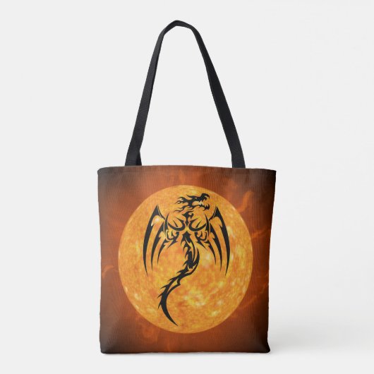 Feuerdrachentasche Tasche (Rückseite)