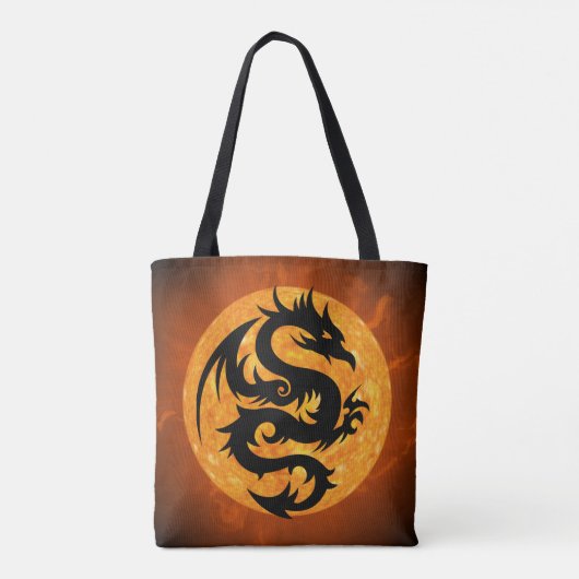 Feuerdrachentasche Tasche (Rückseite)