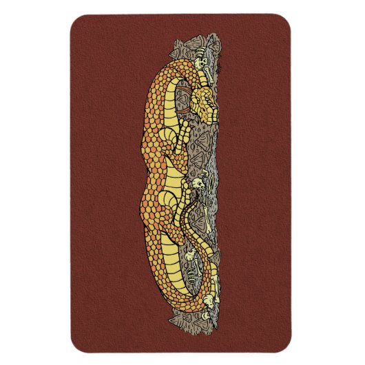 Feuerdraht an der Erholung Magnet (Vertikal)