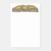 Feuerdraht an der Erholung Post-it Klebezettel (Vorderseite)