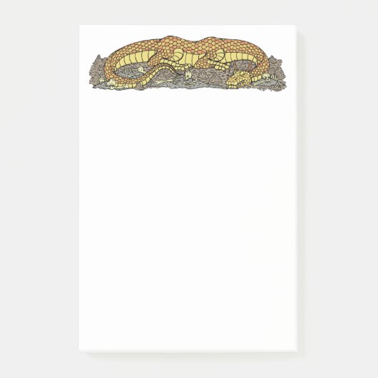 Feuerdraht an der Erholung Post-it Klebezettel (Vorderseite)