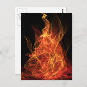 Feuerdreieck Postkarte (Vorne/Hinten)