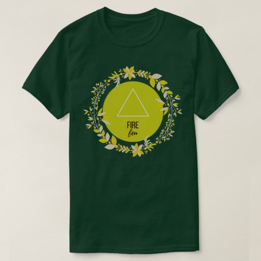 Feuerelement 2 T-Shirt (Design vorne)