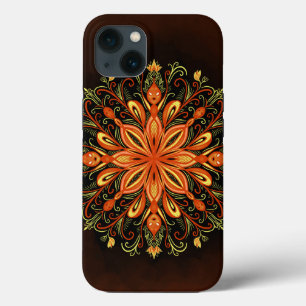 Feuerelement Mandala - Kaleidoskopisches Flammenkr Case-Mate iPhone Hülle
