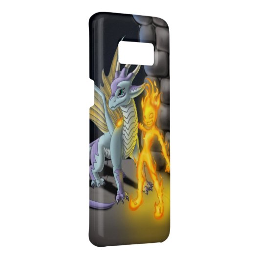 Feuerelement und Drache Case-Mate Samsung Galaxy Hülle (Hinten/Rechts)