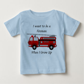 Feuerfahrzeug-Aufrüstung für Jungen Baby T-shirt