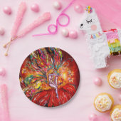 FEUERFAIRE IN ROT PAPPTELLER (Party)