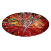 FEUERFAIRE IN ROT SCHNEIDEBRETT (Ecke)