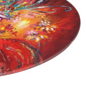 FEUERFAIRE IN ROT SCHNEIDEBRETT (Ecke)