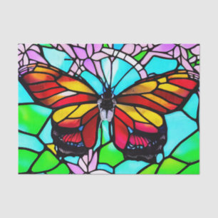 Feuerfarben Moth Butterfly Decoupage Seidenpapier