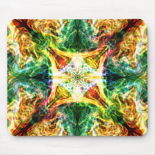 Feuerfarbige Vapors Mousepad (Vorne)