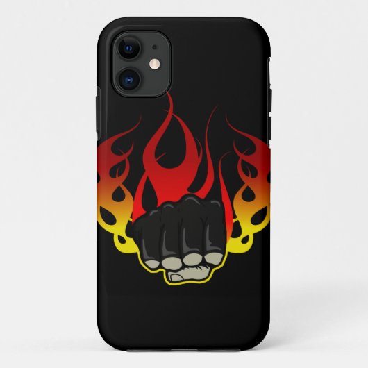 Feuerfaust iphone 5 Fall Case-Mate iPhone Hülle (Rückseite)